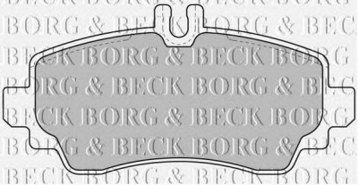 BORG & BECK bbp1634 -  Комплект тормозных колодок, дисковый тормоз